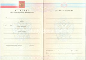 Аттестат за 9 класс 2007-2010 в Новочеркасске