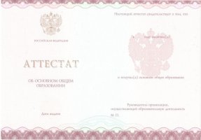 Аттестат за 9 класс 2013-2019 в Новочеркасске
